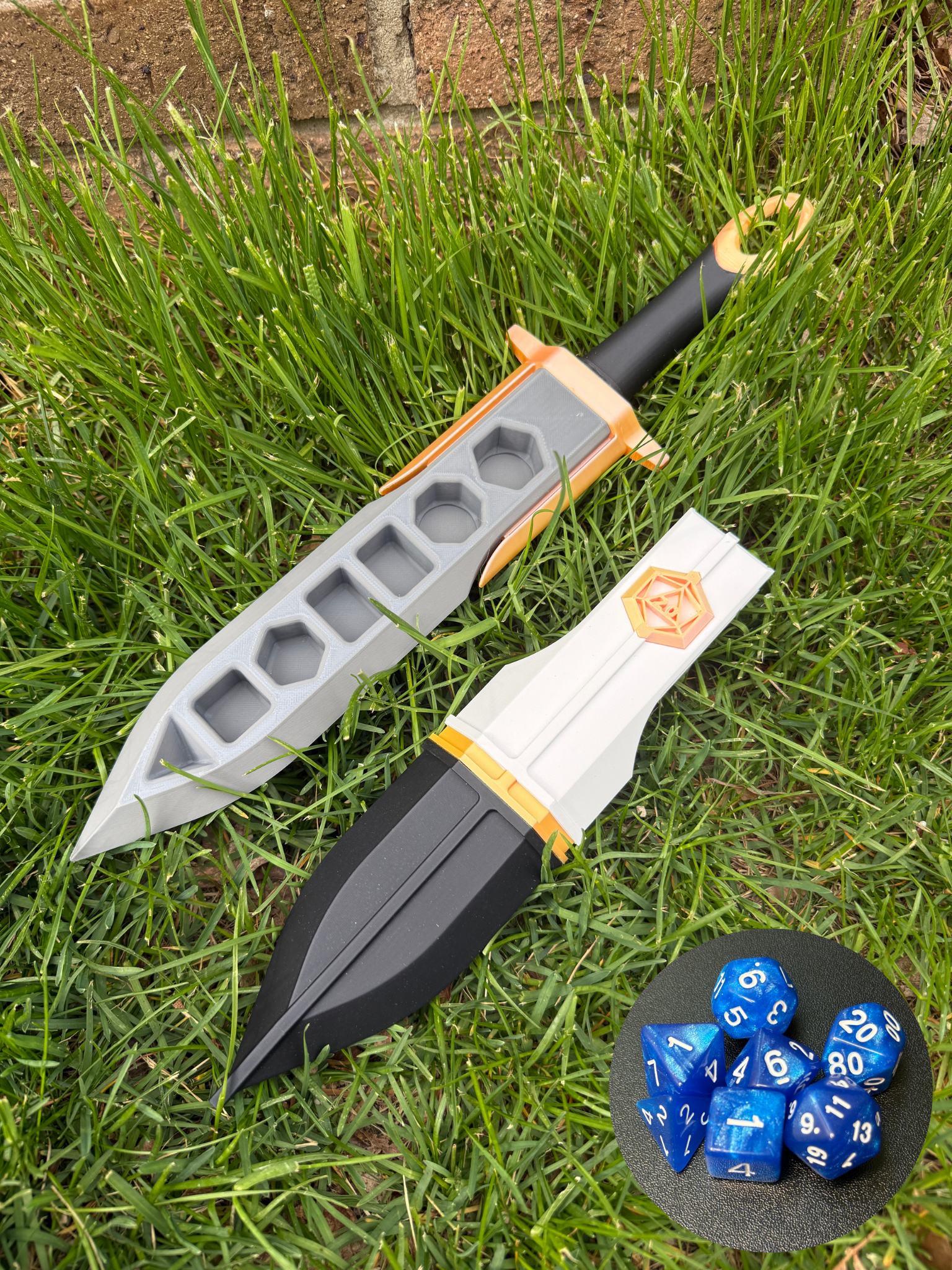 Golden Hour, Locking Dice Holder (Yellow)