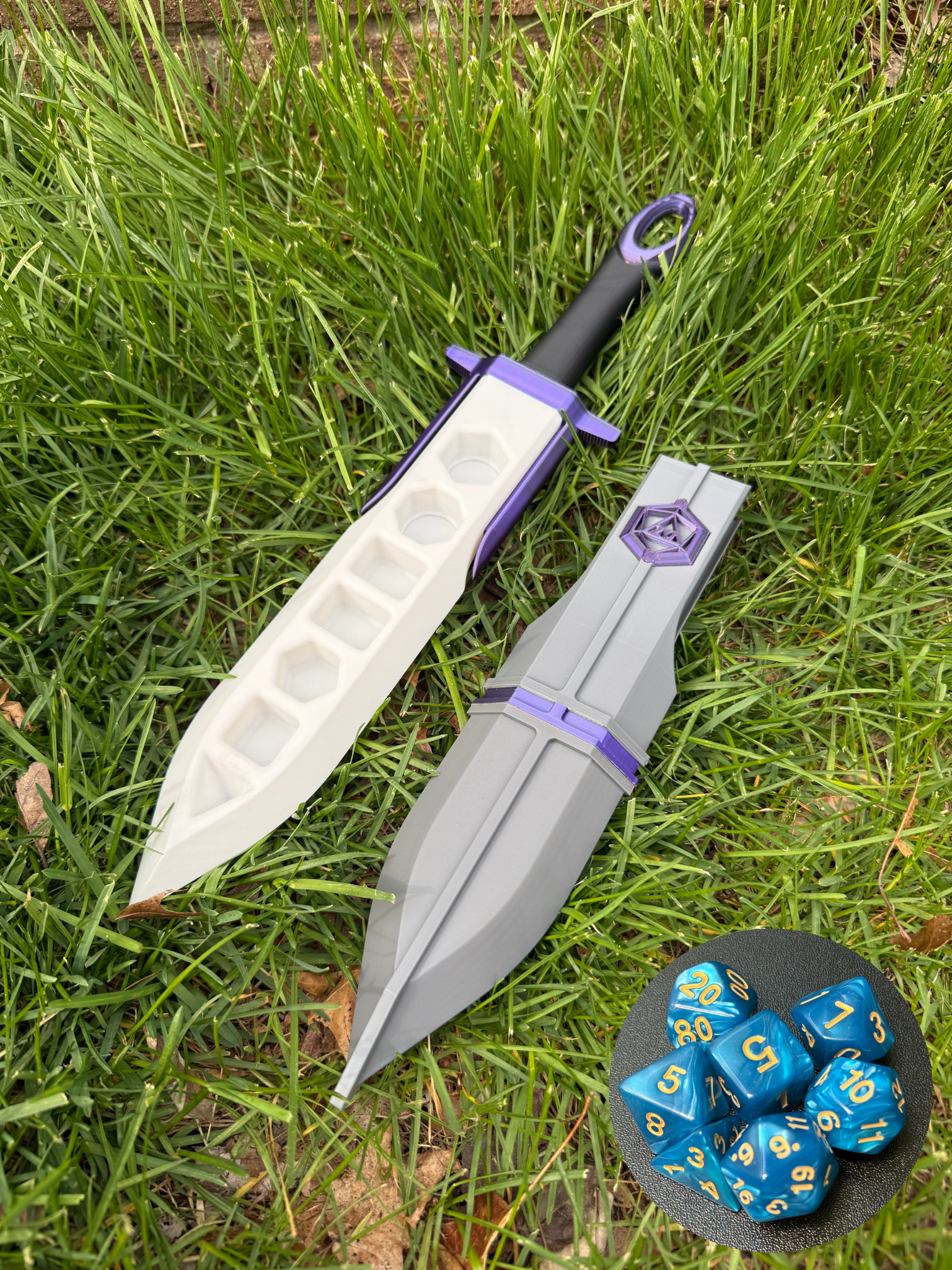Royal Twilight, Locking Dice Holder (Purple)